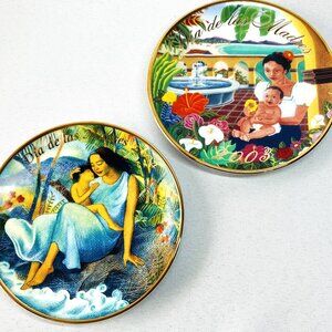 Avon Mother’s Day Mexican Plato del Dia de las Madres Collector Plates 2003 2004